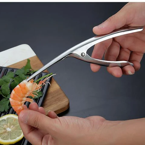 Stainless Steel Shrimp Peeler Home Shell Remover Kitchen Tools Gadget