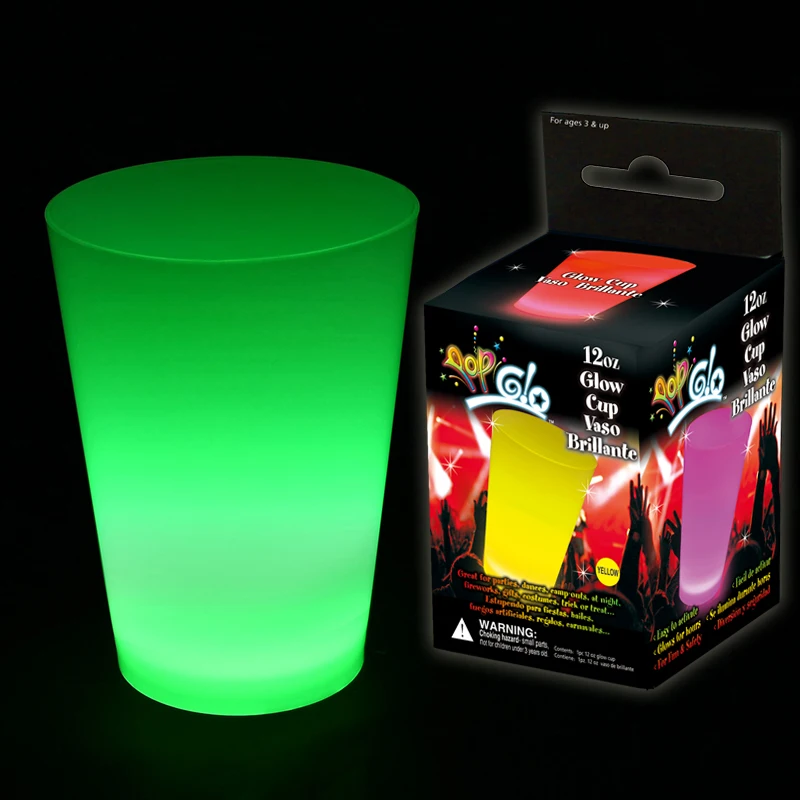 factory wholesale glow stick 12OZ light up cup toy for Parties