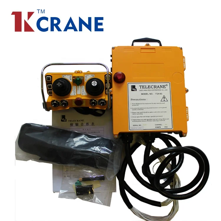 Joystick remote Control F24-60 Radio Remote Controller With 40 Control Contactors