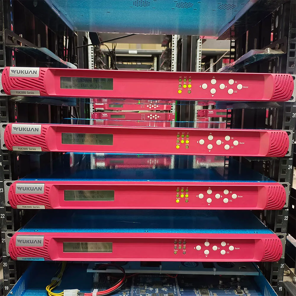 Digital TV Headend Equipment CATV IP ASI Multiplexer H264 Encoder 1 Channel SDI CVBS