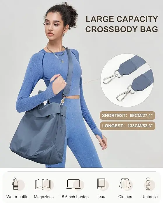 Gym Bag Women Lightweight Small Duffel Bag For Yoga 2024 Shoulder Bag