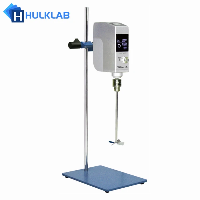 Industrial Stirrer Stainless Steel Reactor Digit Electr Overhead Mixer Agitator Ptfe Paint Water Lab Liquid Soap Mixing Machine