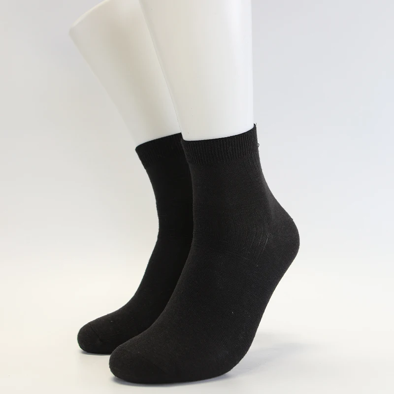 Ready to ship solid color design hemp cotton eco-friendly ankle socks for man and women in all season