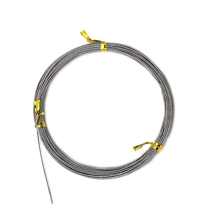 Wholesale 0.3mm-0.8mm Nylon Coated Stainless Steel Fishing Wire Line