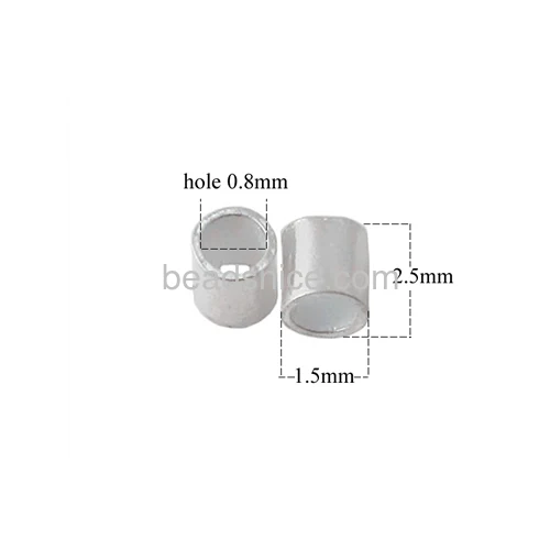 Beadsnice ID 3765 оптовая продажа ювелирных изделий из серебра 925 пробы обжимные DIY Браслеты свободные