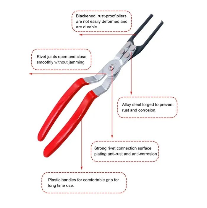 Universal Automotive Relay Disassembly Clamp Fuse Puller Car Remover Pliers Clip Hand Tool Suitable Car Repair Tool Removal Tool