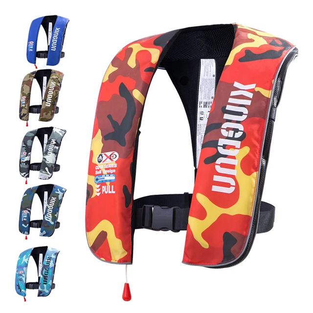 Высокое качество оптовая продажа фабрики автоматический ручной надувной взрослых спасательный жилет дрейф цена