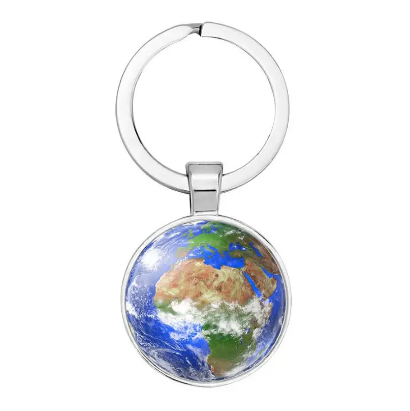 World Map Key Holder Vintage Globe Pendant Keychain Gift World Earth Travel Adventurer Jewelry Keychains Custom Key Keyring