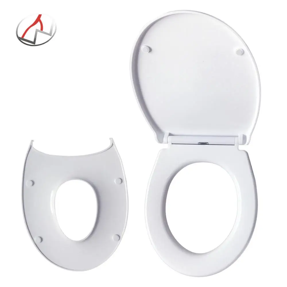 Family adult and kid plastic toilet seat with child seat
