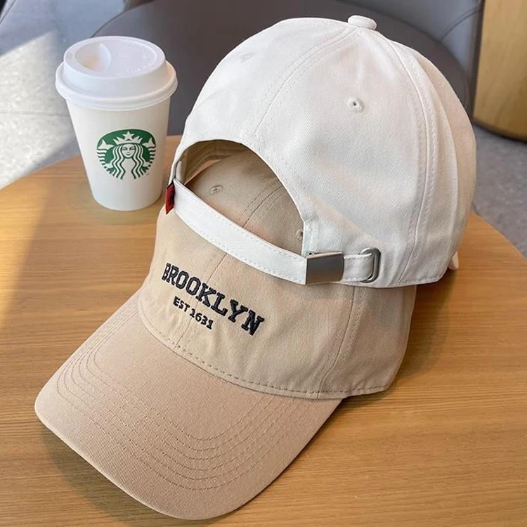 Hot Sale 3D Letter Embroidered Sunshade Hat Custom Embroidery Curved Brim Sport Baseball Cap 6 Panel Custom Logo