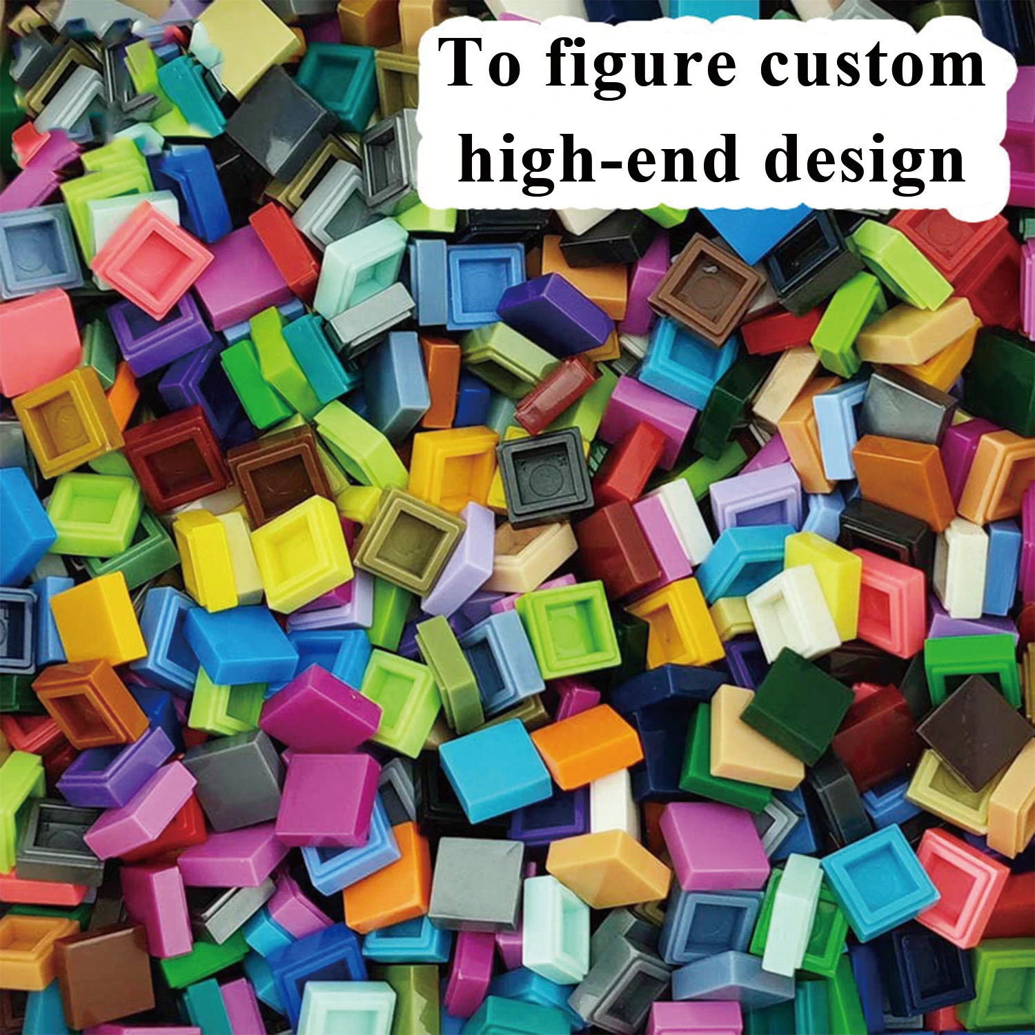 Kids hot diy puzzle block Best selling fun DIY building block kit with eggshell building block toys customized for gifts