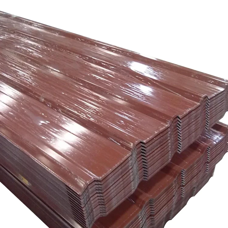 Factory low price galvanized Zinc Coated corrugated steel metal roofing sheet