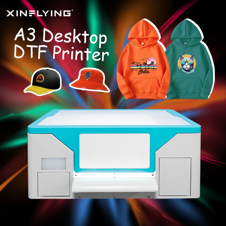 XinFlying Настольный dtf принтер a3 с печатающей головкой xp600 f1080 30 см impresora духовкой для малого бизнеса