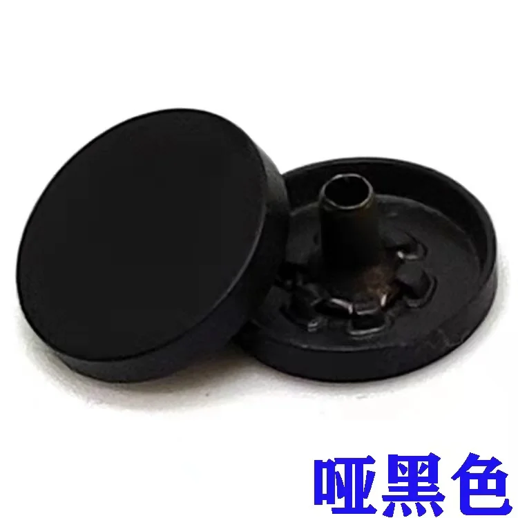 SATL Factory Stock Service Custom Spring Metal Brass Snap Button For Clothing Jeans