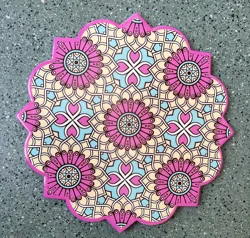 OEM dining table cheese ceramic trivet hot pot plate mats & pads kitchen placemats and Custom Fridge magnets