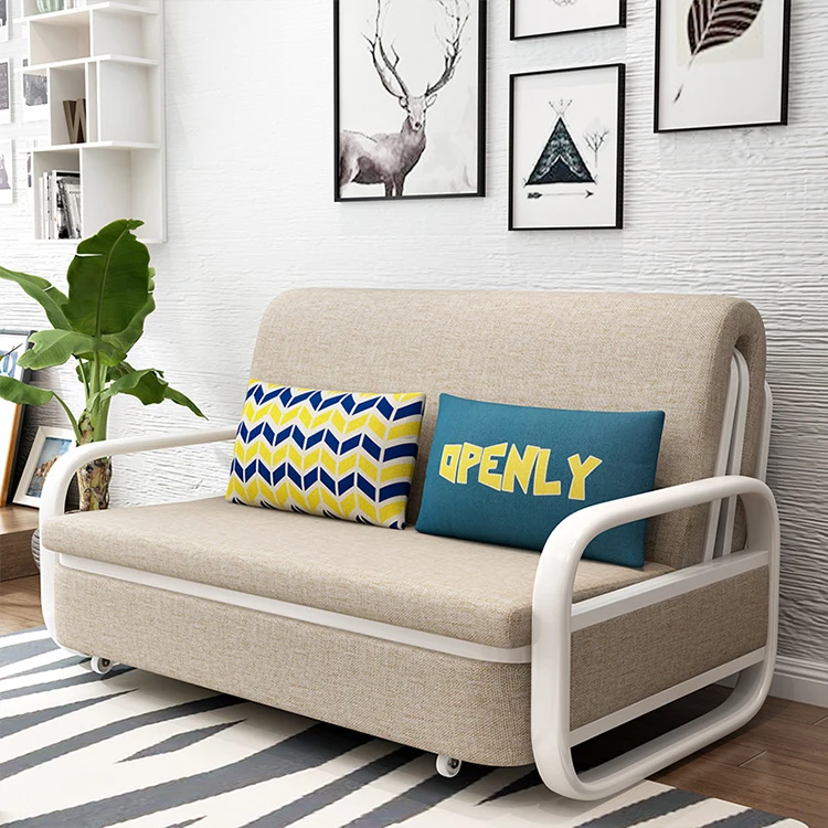 Sofa Cum Bed Folding Living Room Furniture Multifunctional Folding Sponge Latex Sofa Bed