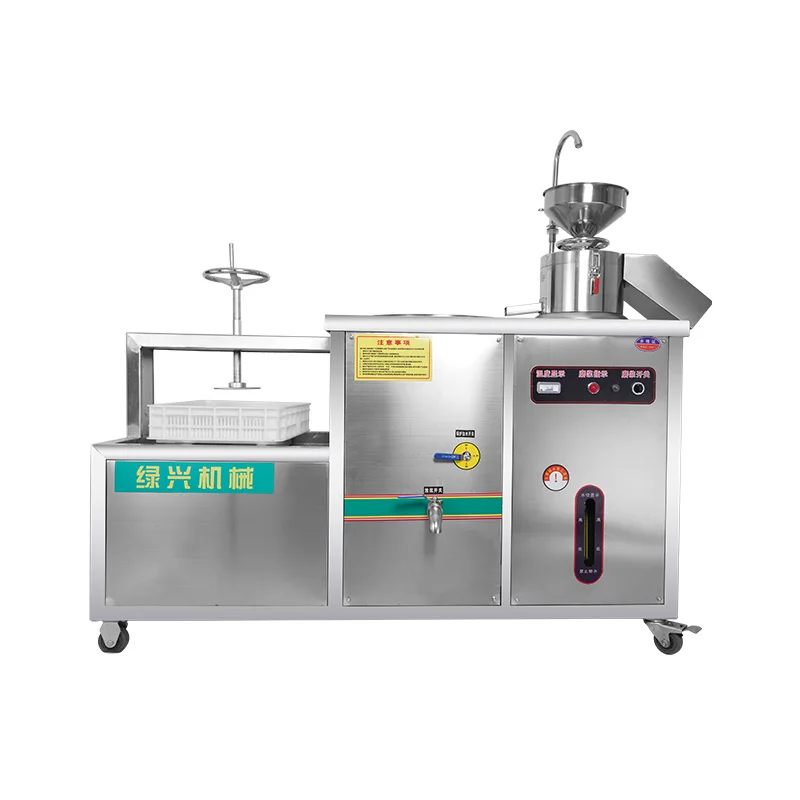 lvxing Automatic Soya Tofu Press Machine Tofu Maker Soybean Milk Machine