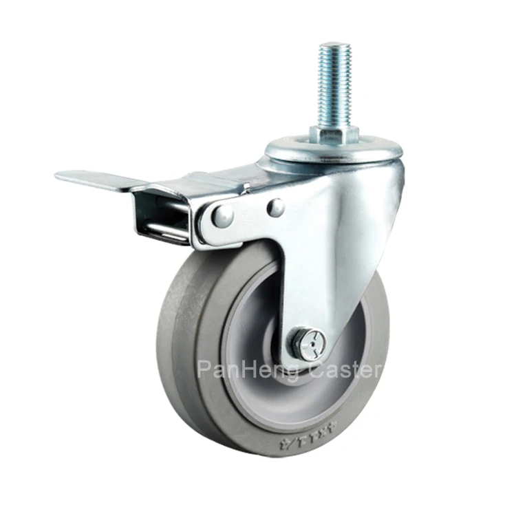 
Factory Supplier Dolly TPR Casters Wheels Medium Duty 75 mm 100 mm 125 mm 