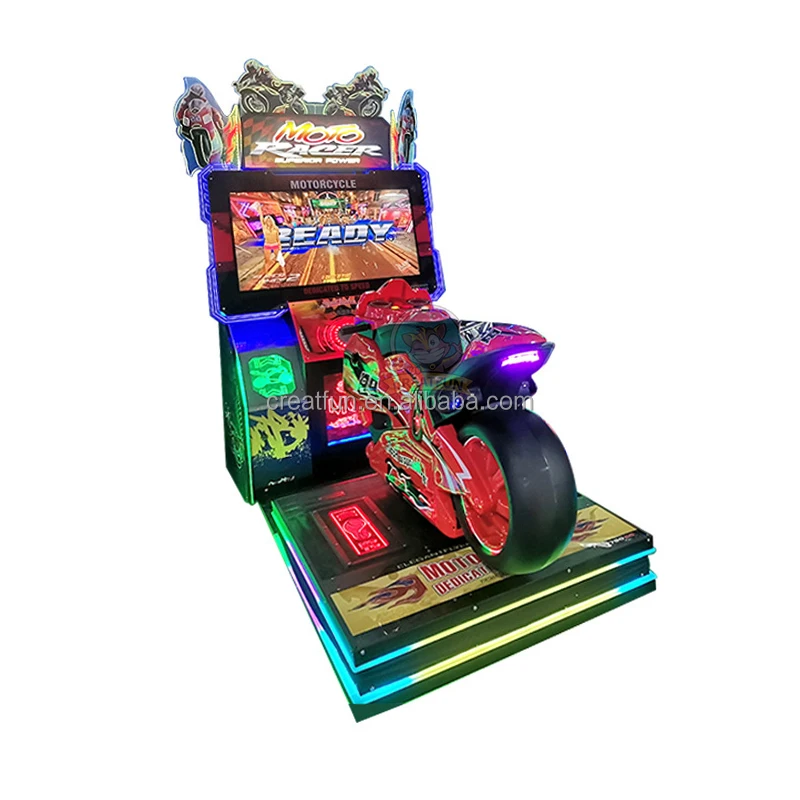 Manufacture Amusement Park 2 Players Simulator Racing Car Arcade Game Machine For Kid