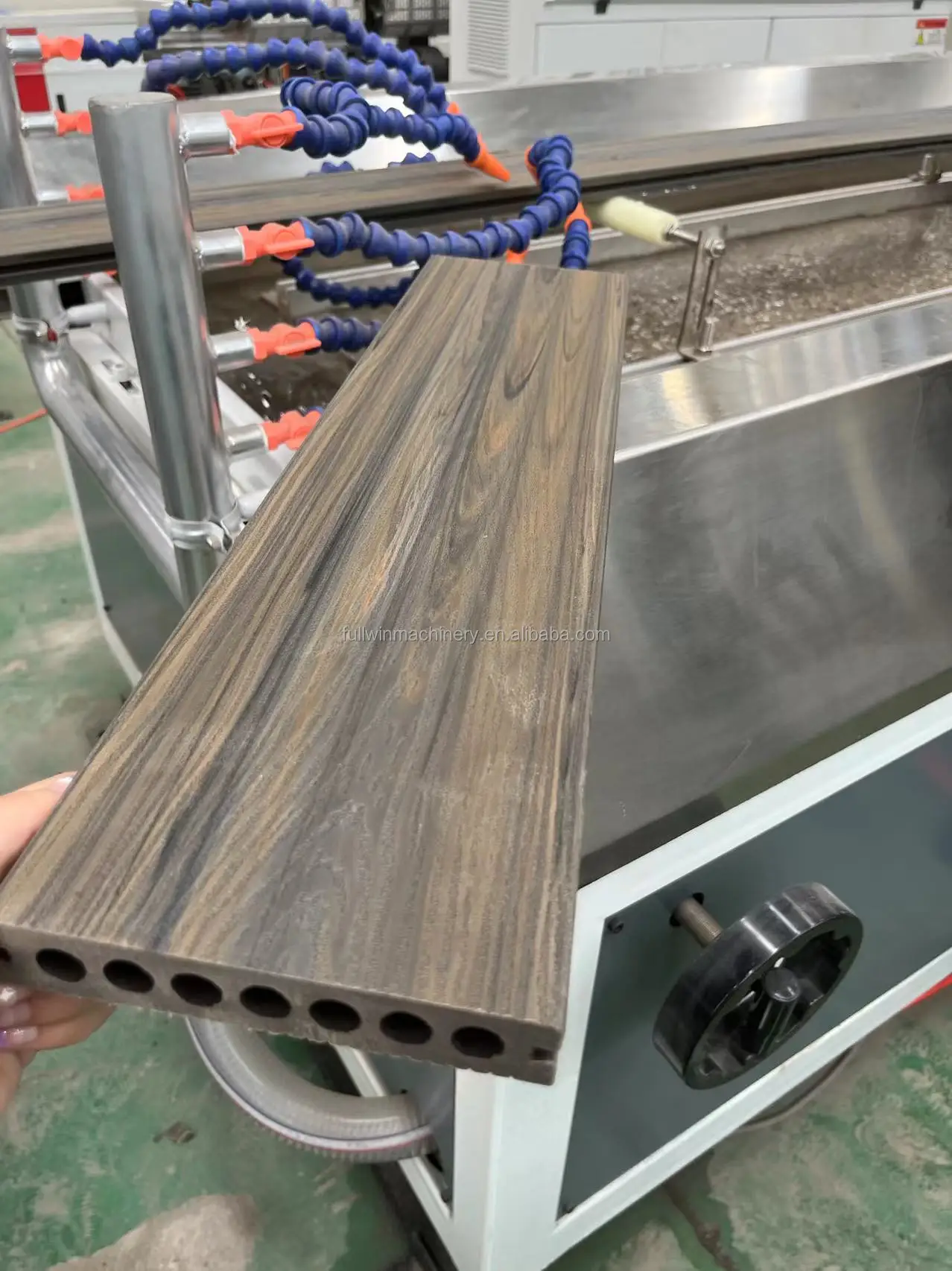 wood plastic composite door machine plastic wood door plate panel board factory manufacturing production line