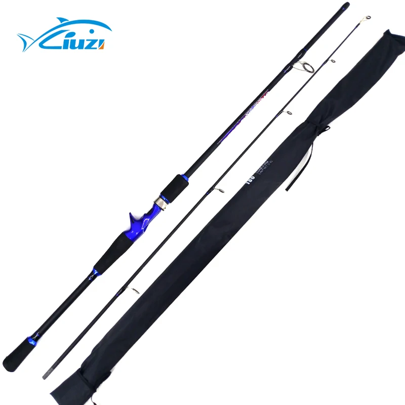 Cork spinning glass fiber EVA handle Yamato rod Light Weight carbon fiber 2 section  fishing rods casting rotating fishing rod