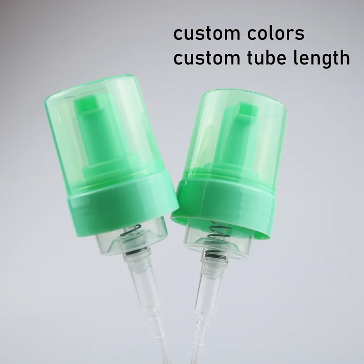 40mm 42mm foam pump colorful plastic liquid dispenser pump foam soap pump for shampoo bottle for daily usage