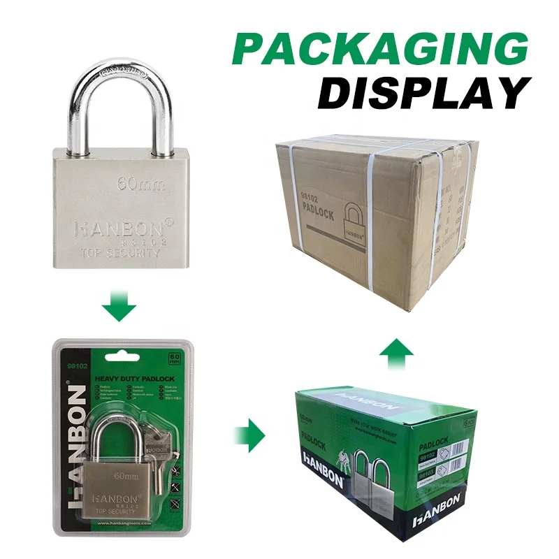 Factory Supply Security Anti-Theft Alloy Zinc Alloy Padlock Of Cabinet Panel Lock