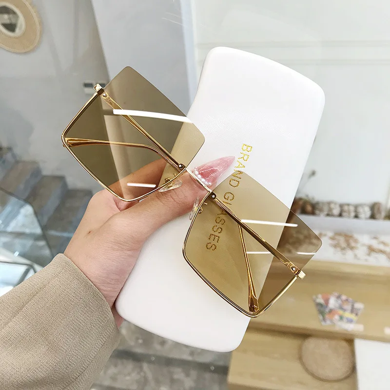 Роскошные модные солнцезащитные очки Металлические солнцезащитные очки для женщин и мужчин солнцезащитные очки в наличии