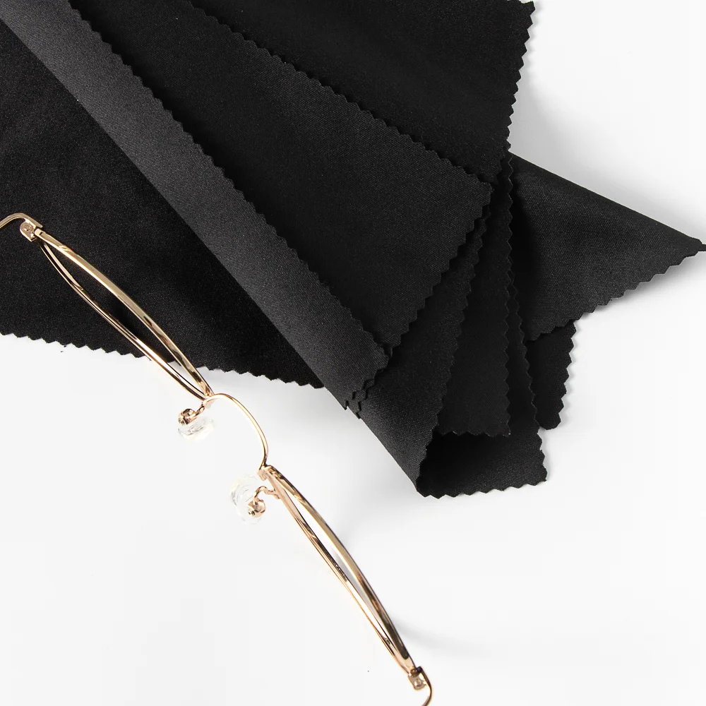 High Quality Black Anti-Fog Thin Hair Eyeglass Wipes For Eye Glasses