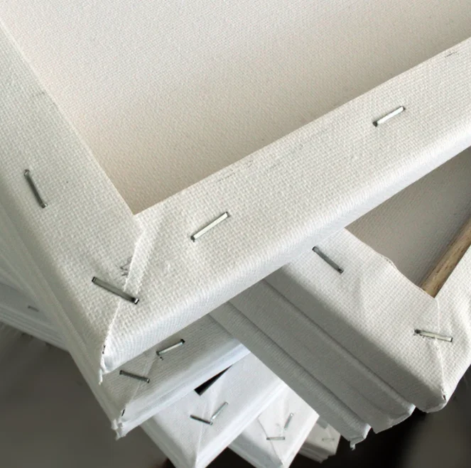 30*40cm 100% Pure Cotton 280g Paint Stretched Linen Canvas Frame with Art Blank