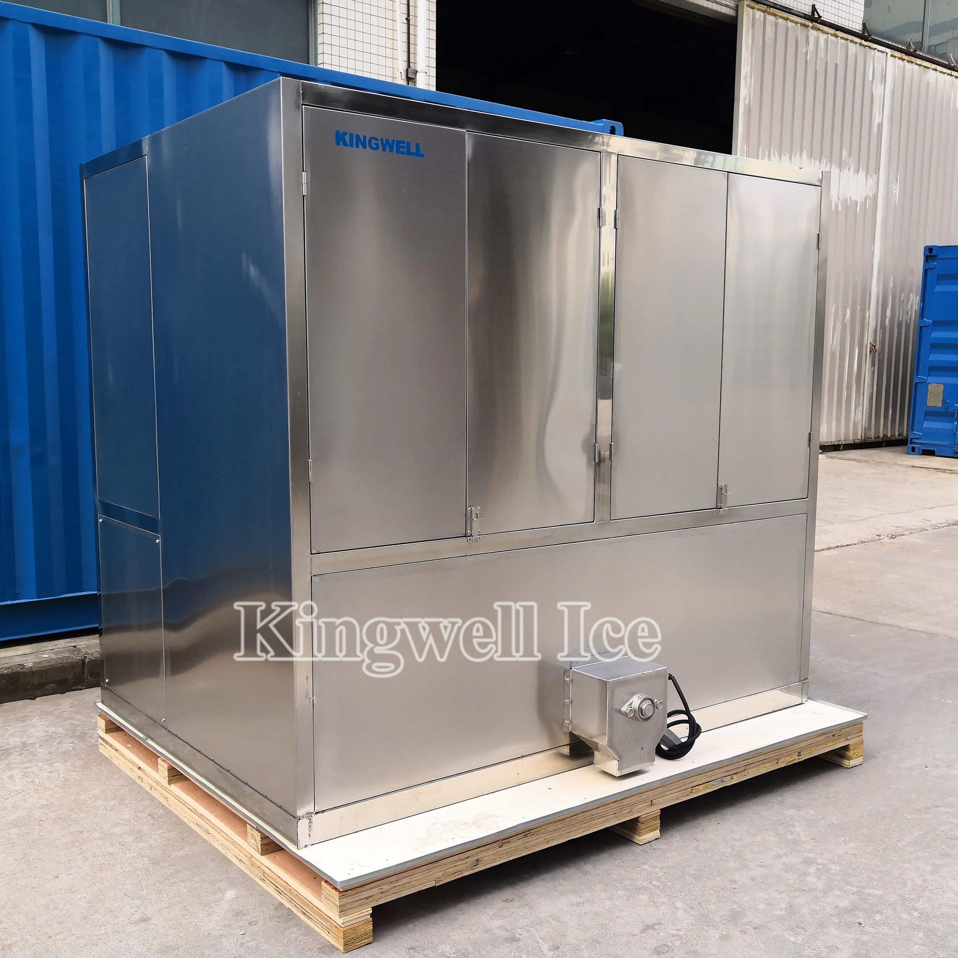 Kingwell industrial commercial 3ton 10tons 20tons ice cube making machines clear ice maker