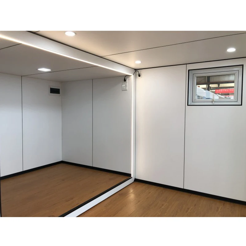 Yantai feilong 40ft push out container houses