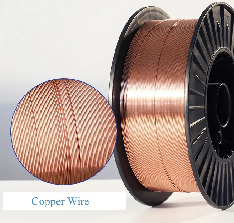 Copper wire factory price 29 swg cca enamelled copper wire occ pure copper coated ER70S-6 CO2 alloy rectangular welding wire