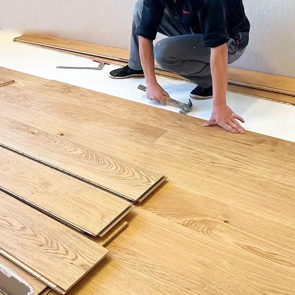 6mm 7mm 8mm Waterproof Pvc Flooring Vinyl Plastic Wood Grain Spc Flooring