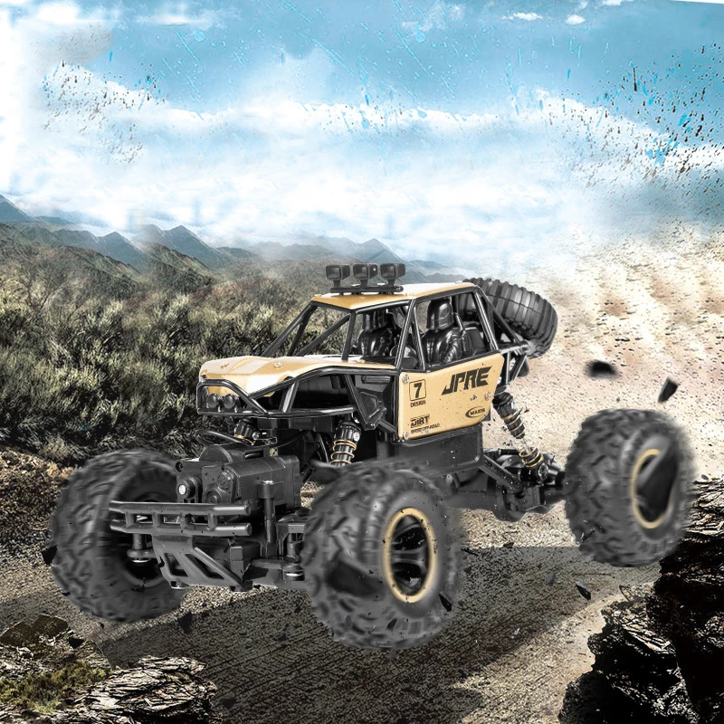 2.4G Alloy climbing 4WD Remote Control Car Model 1:16 off-road vehicle Rock Climbing Car for Children