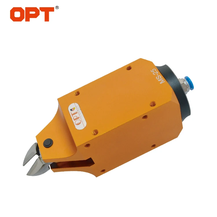 
pneumatic scissor/air nipper used in Automated machine Plastic 5.0-7.0mm Metal 1.0-2.6mm Metal cutting shears MS-20 OPT 