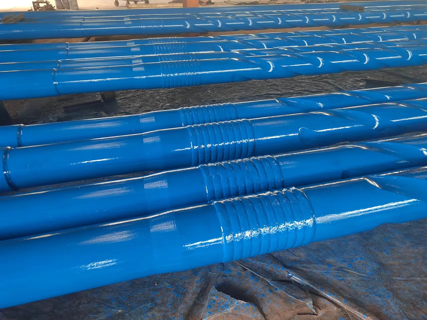 oilfield string 8 od 2-13/16 id 31ft slick spiral aisi 4140 4145h API drill dog collar for oil well drilling and workover rig