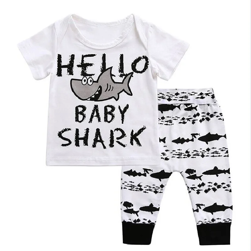 CSEN 17180 новейший дизайн украшенный наряд белая короткая рубашка брюки клетчатая рубашка ковбойская детская одежда