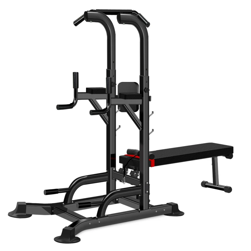 
2019 Power Tower Multi-Station Gym Push Pull Up Dip Flex Bar Exercise Workout indoor fitness equipment 