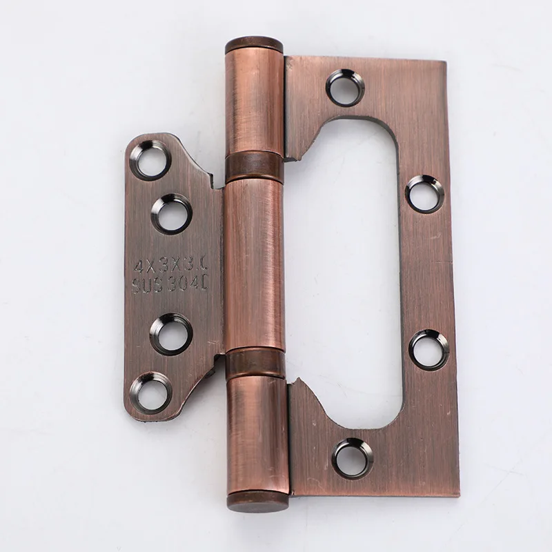 Topcent 304 Stainless Steel 5 Ball Bearing Gate Door Butt Hinge
