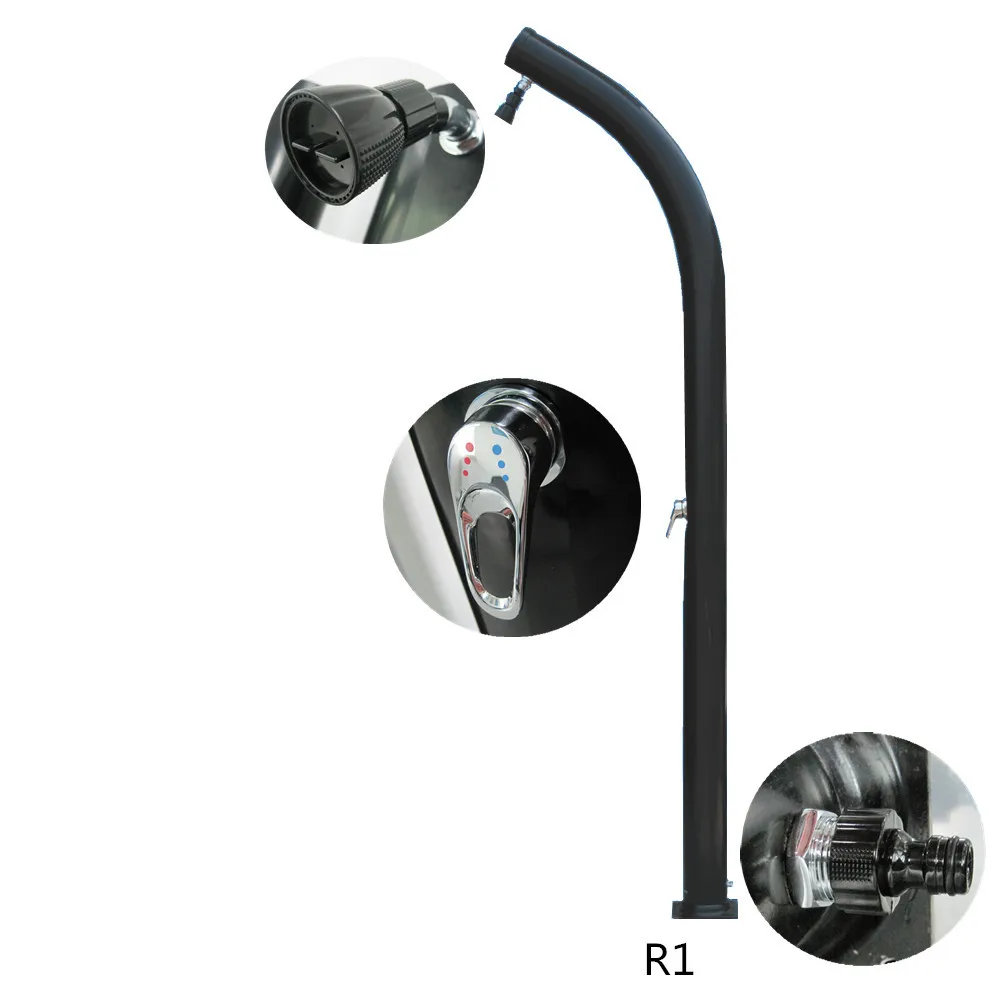 Yoursjoys Best Selling solar pool shower poolside solar shower outdoor garden solar shower