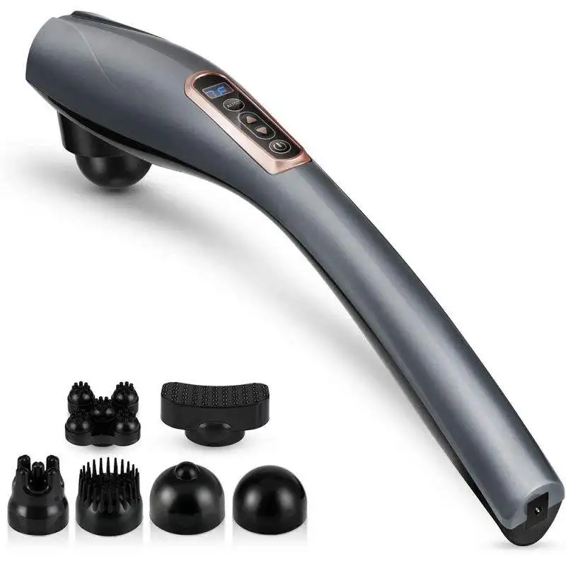 Dolphin Electric Massage Stick Handheld Beating Device for Shoulder Cervical Spine Waist Back Meridian Vibrator Whole Body