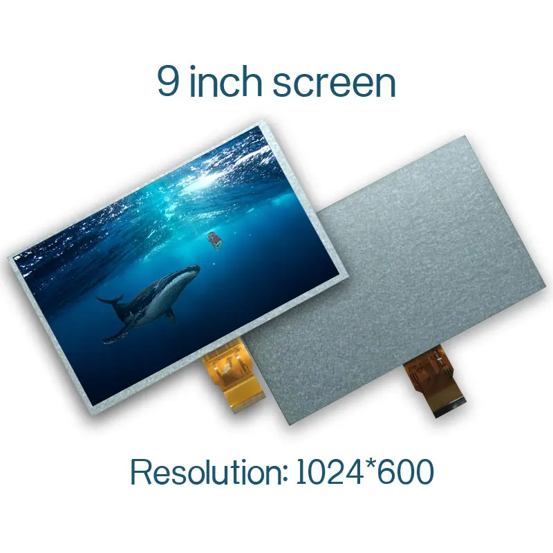 7Inch Lcd Display Tn Viewing Angle Resolution 1024*600 Rgb Interface 50Pin Straight Cable For Industrial Control Mid Lcd Modules