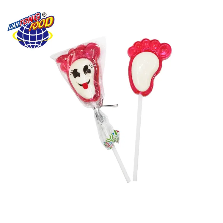Custom Corn and Feet Shapes Lollipop Candy
