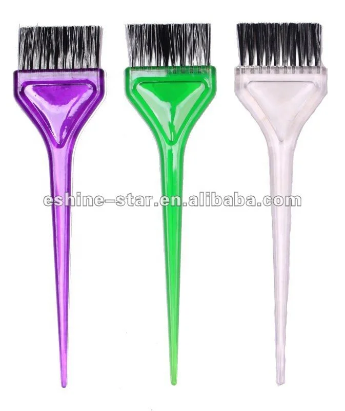 Texmax Color Hair Application Tool Plastic Handle Professional salon Hair Dyeing Brush