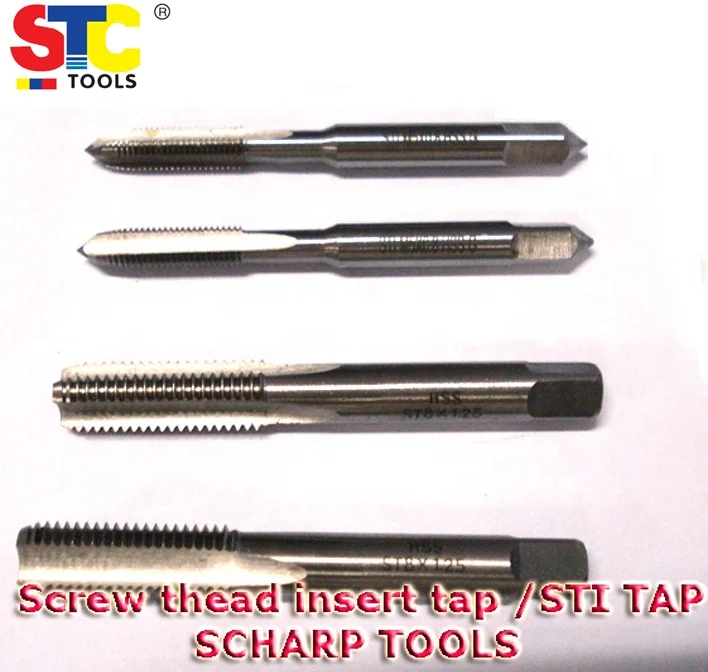 HSS Spark Plug  specialized  Braces Hand plug Tap spiral point spiral flute  Oversize STI Tap Screw Thread Insert Taps