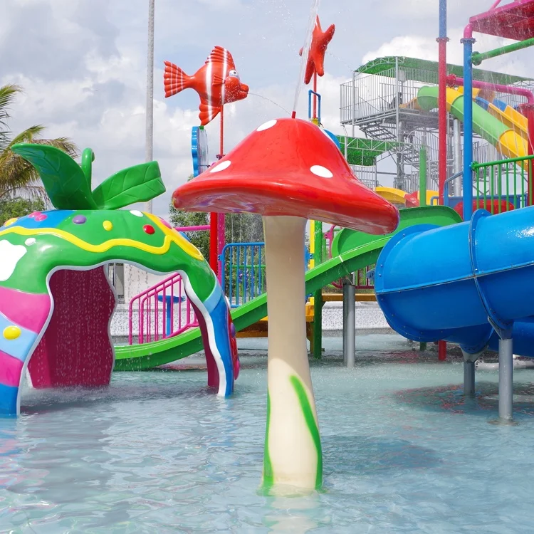 Water Park Rides Water Spray Equipment for Kids Playground