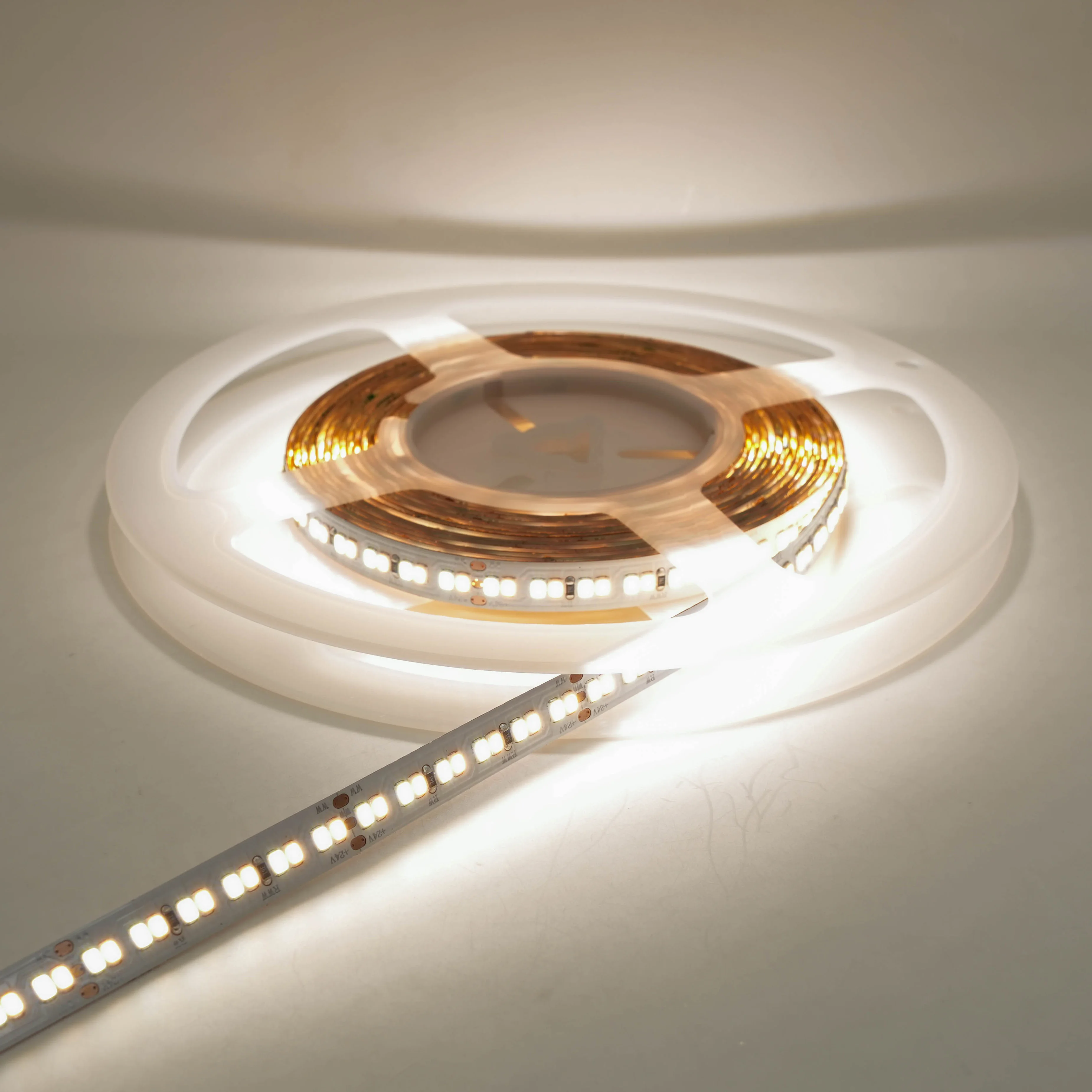 High Quality  Dual White 12V/24V 2700k-6500k 240 120 leds/m  SMD2835 LED Tape RA 90+  CCT  led strips light