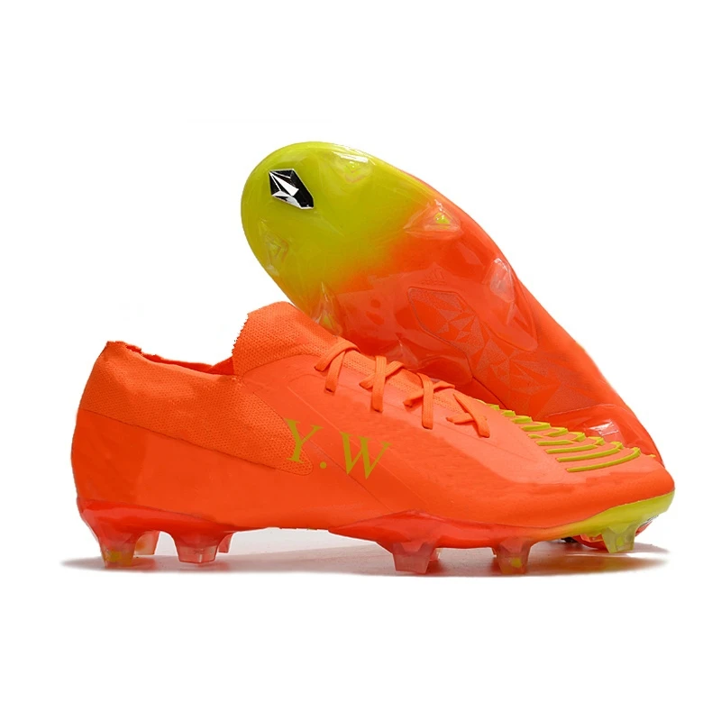 New Arrivals Non-Slip Breathable Stud Training Competition Genuine Kids Age 14 Soccer Shoes Size 41