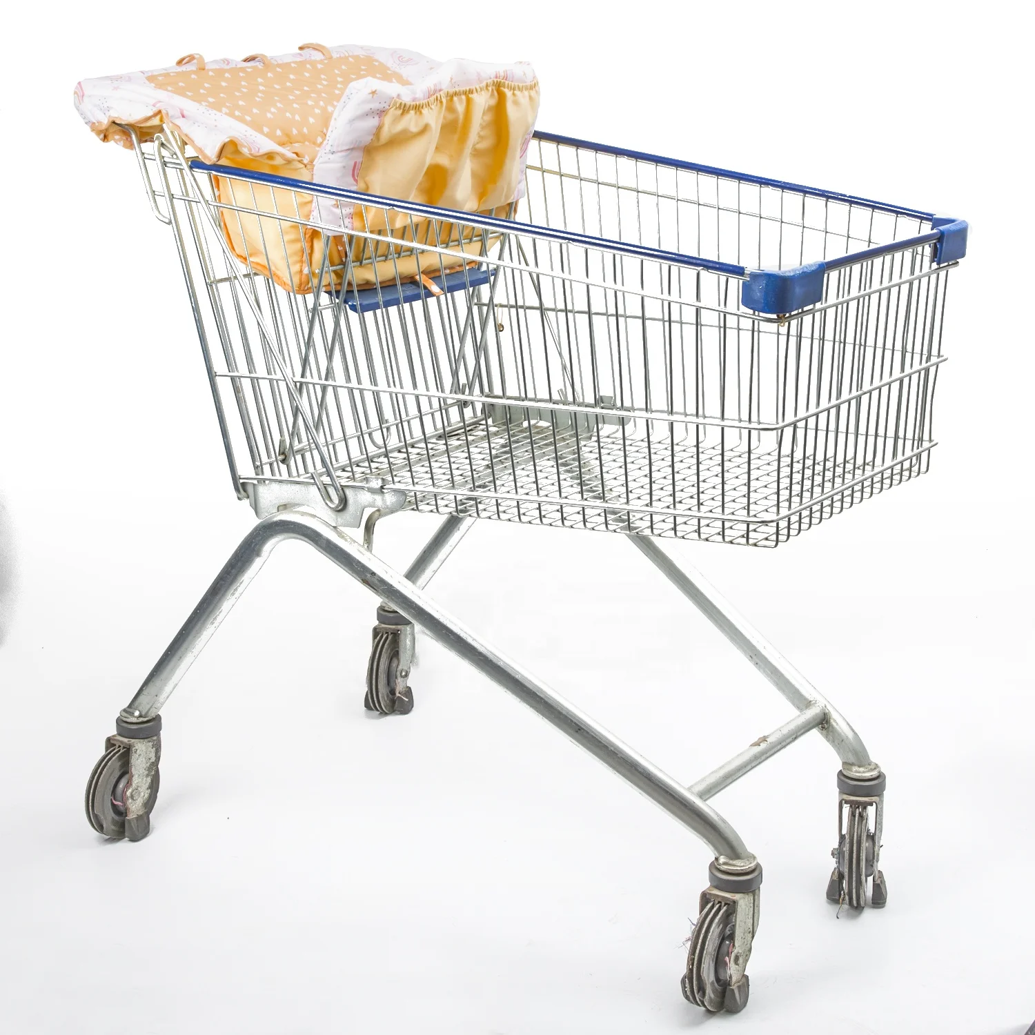 Compact Baby Shopping Cart Cover & High Chair Cover with Customized Color Patterns & Extra Pouches